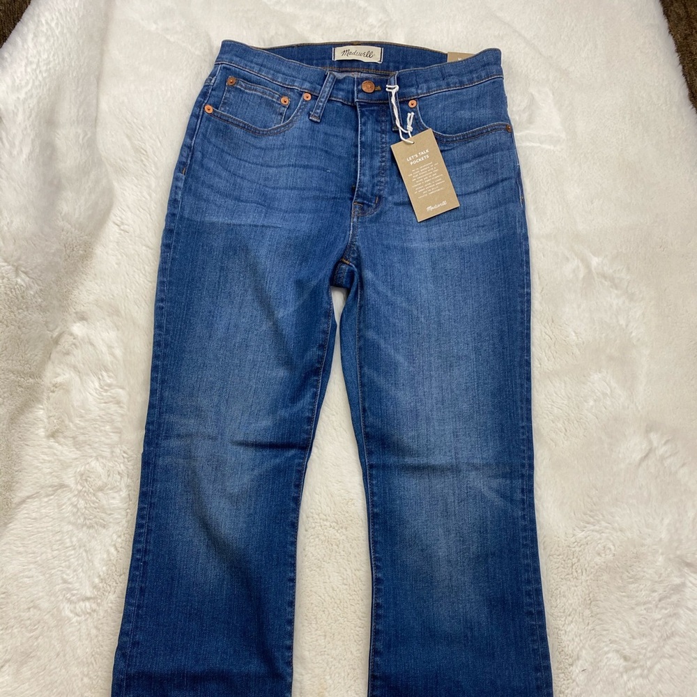 Madewell Demi ankle cropped jeans